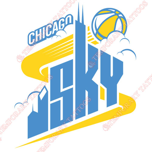 Chicago Sky Customize Temporary Tattoos Stickers NO.8548